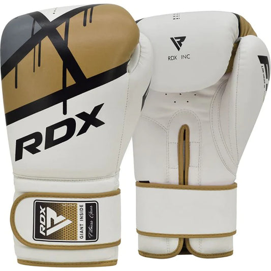 Gants de boxe d'entraînement RDX F7 Ego - Doré