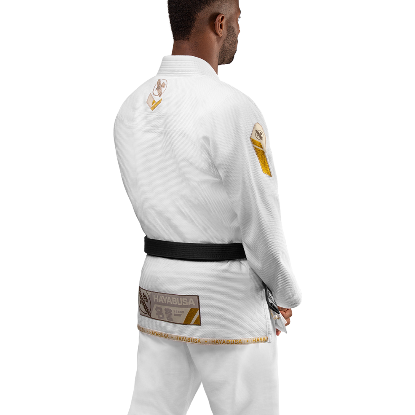 Hayabusa Ascend Lightweight Jiu Jitsu Gi - Weiss - FIGHTWEAR