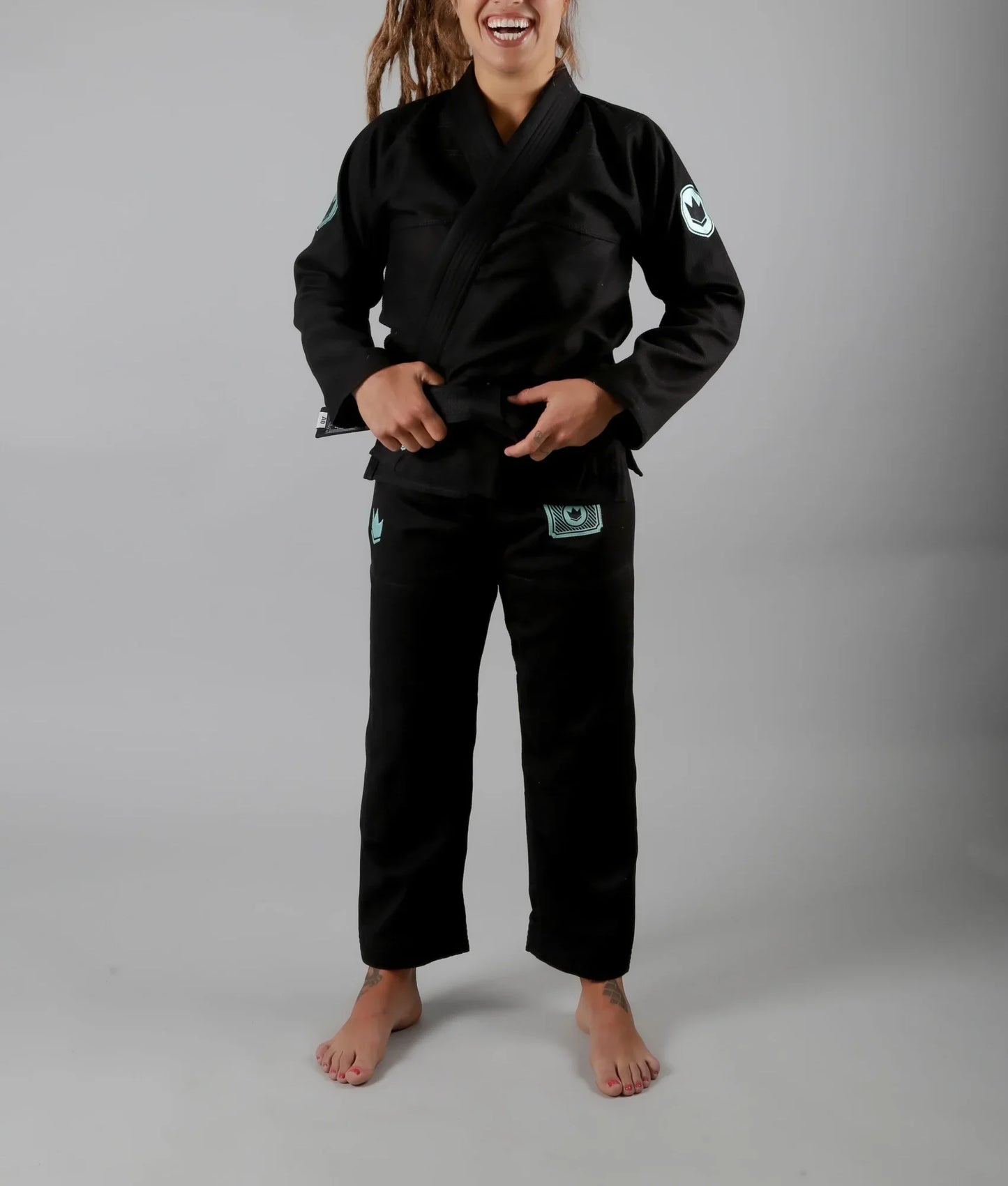 Kingz Classic 3.0 Frauen Jiu Jitsu Gi - Schwarz - FIGHTWEAR