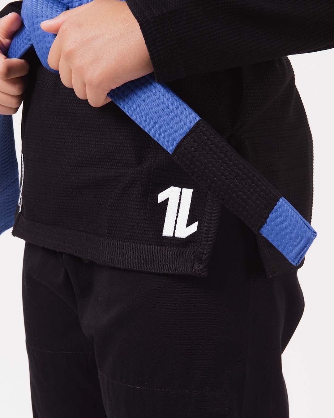 Kingz The ONE Kids BJJ Gi - Schwarz - FIGHTWEAR