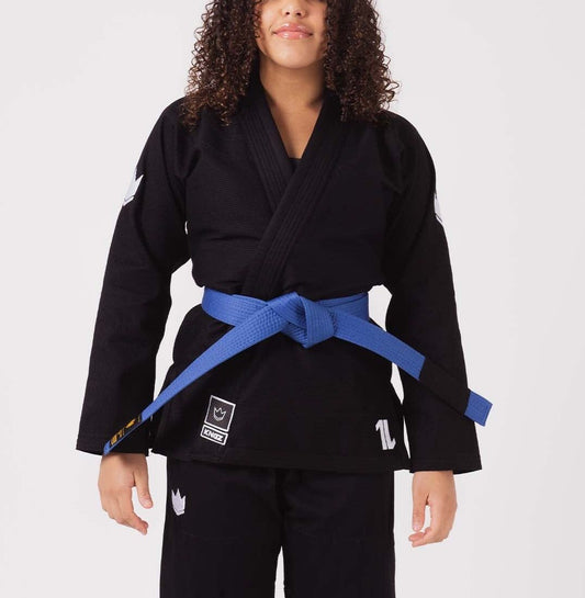 Kingz The ONE Kids BJJ Gi - Schwarz - FIGHTWEAR