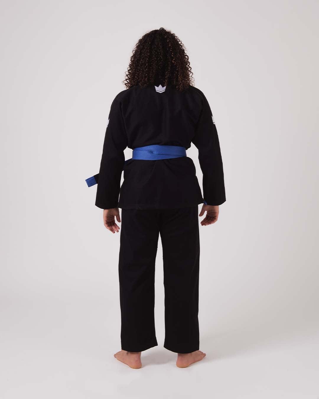 Kingz The ONE Kids BJJ Gi - Schwarz - FIGHTWEAR