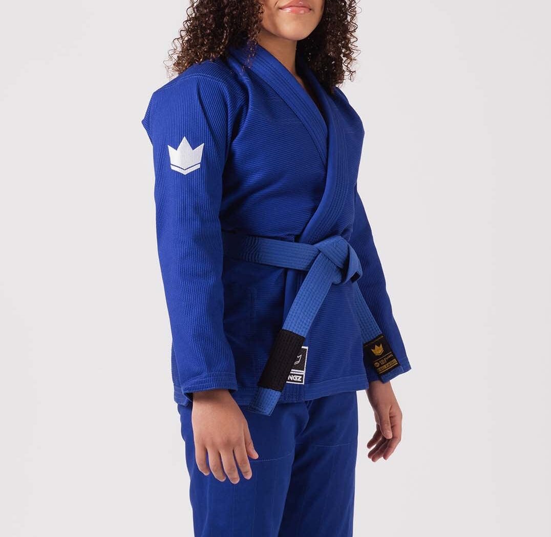 Kingz The ONE Kids BJJ Gi - Blau - FIGHTWEAR