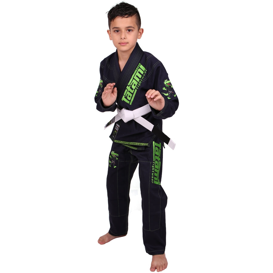 Tatami Meerkatsu Kids Animal BJJ Gi Navy - FIGHTWEAR