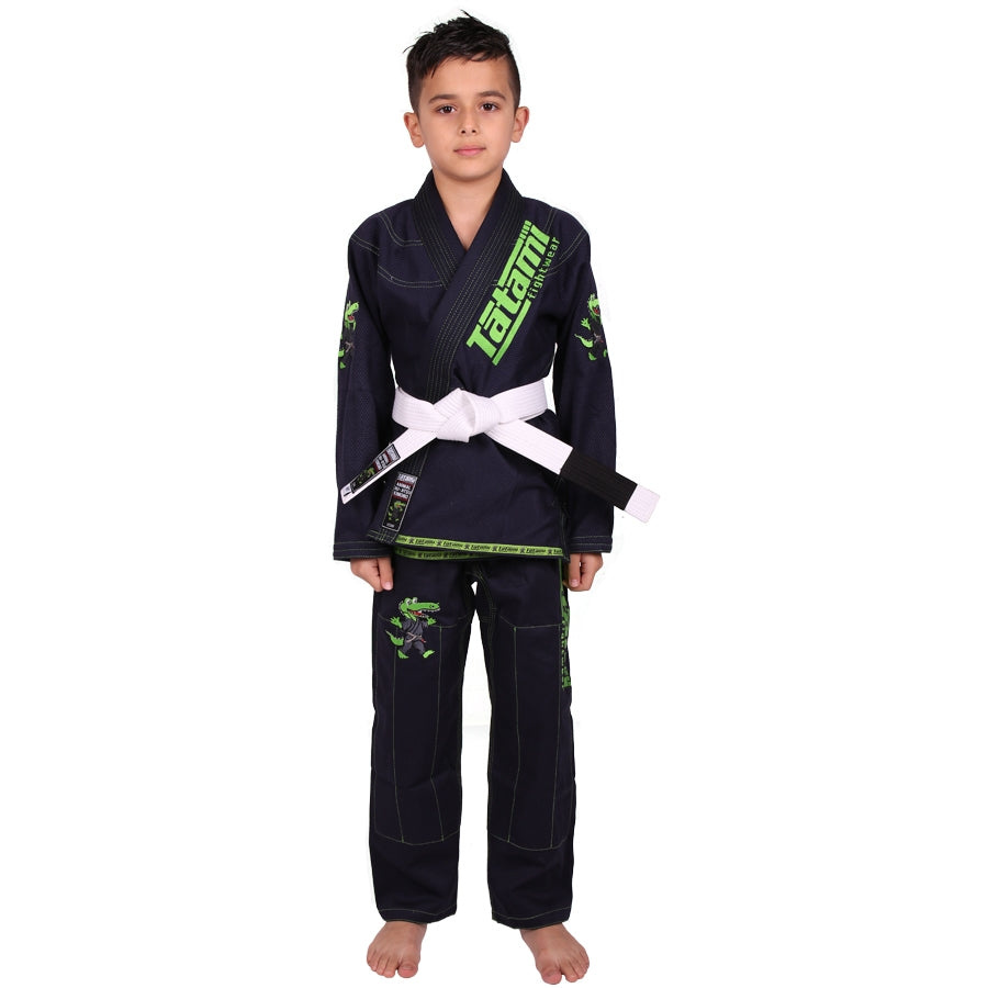 Tatami Meerkatsu Kids Animal BJJ Gi Navy - FIGHTWEAR