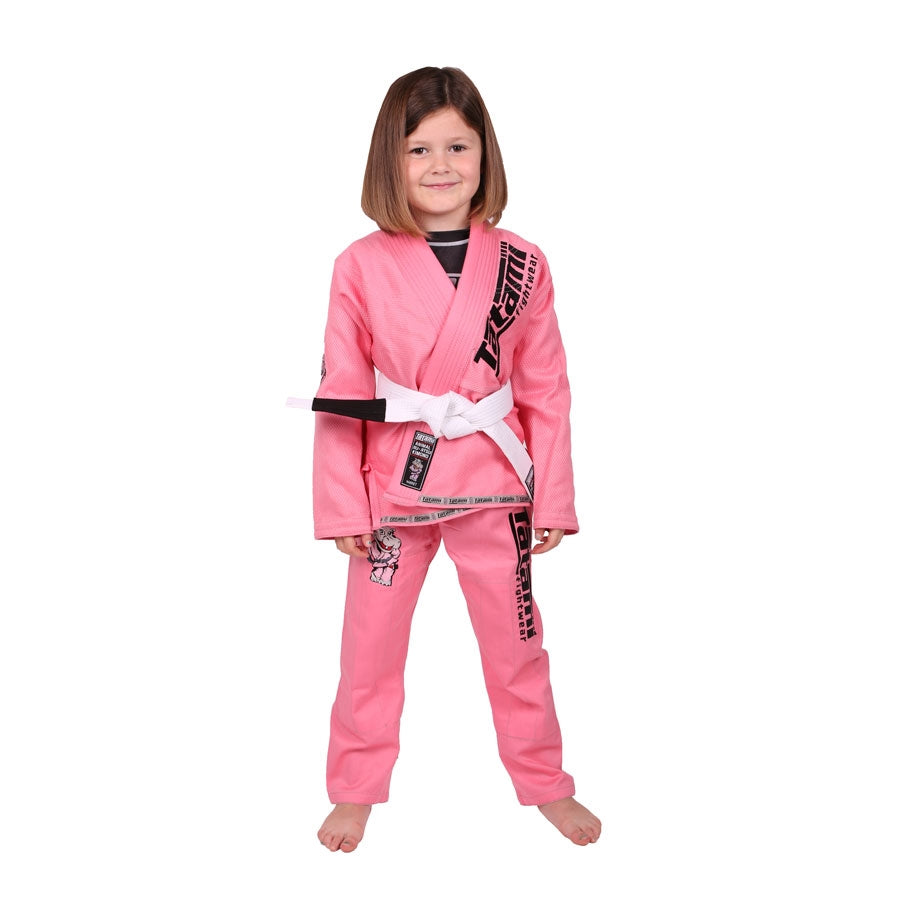 Tatami Meerkatsu Kids Animal BJJ Gi - Pink - FIGHTWEAR