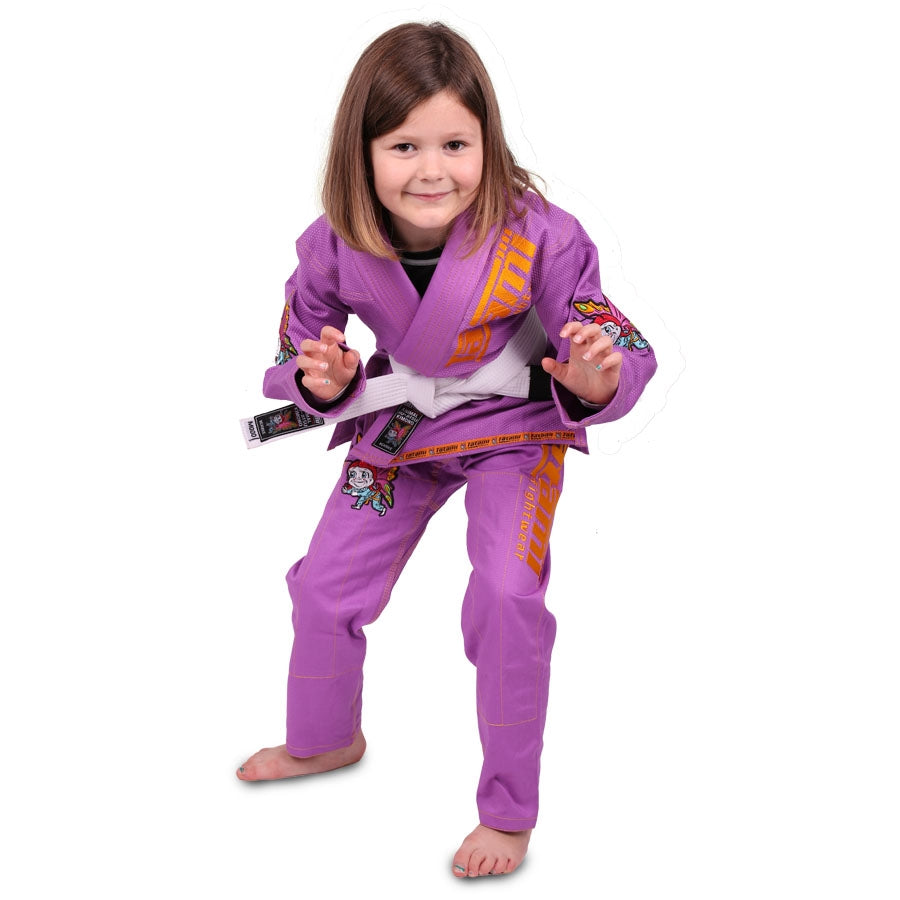 Tatami Meerkatsu Kids Animal BJJ Gi - Violett - FIGHTWEAR