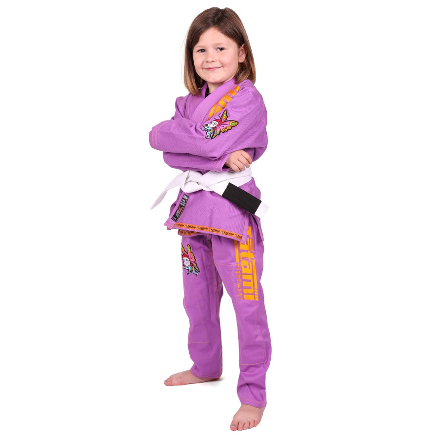 Tatami Meerkatsu Kids Animal BJJ Gi - Violett - FIGHTWEAR