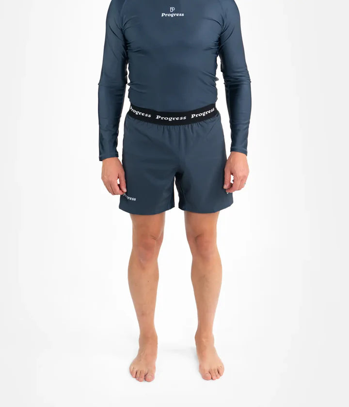 Progress Academy Board Shorts - Petroleum - FIGHTWEAR