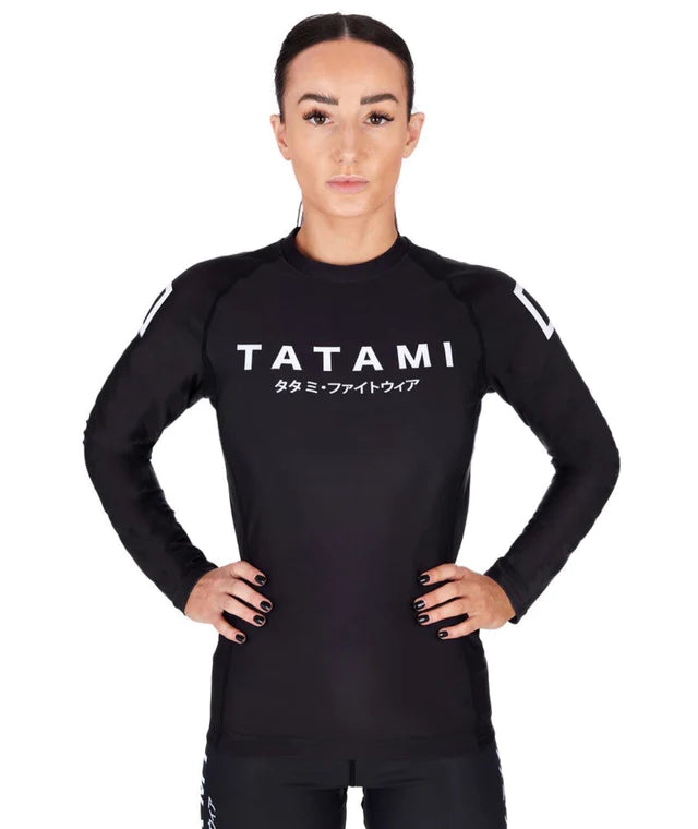 Tatami Ladies Katakana Long Sleeve Rash Guard - FIGHTWEAR