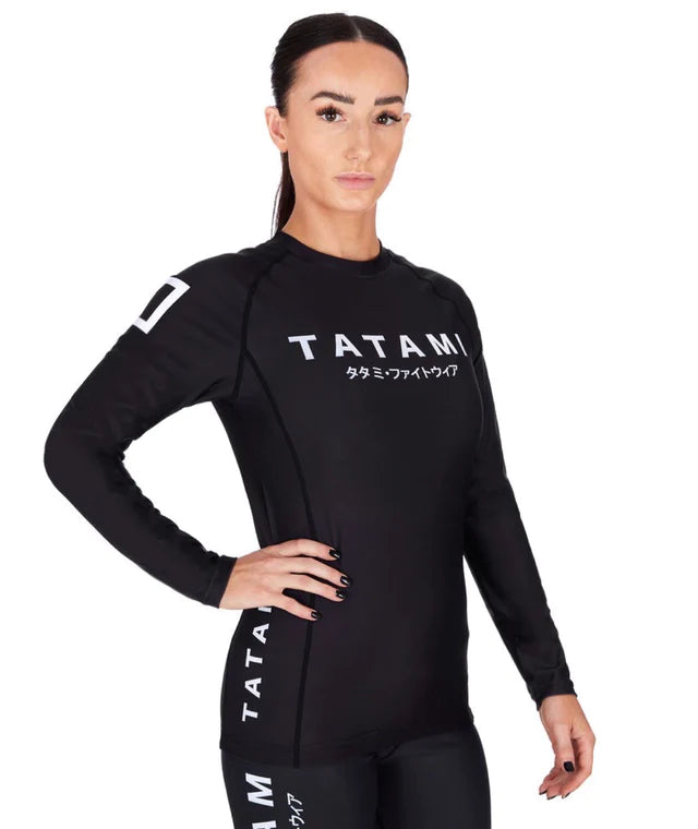 Tatami Ladies Katakana Long Sleeve Rash Guard - FIGHTWEAR