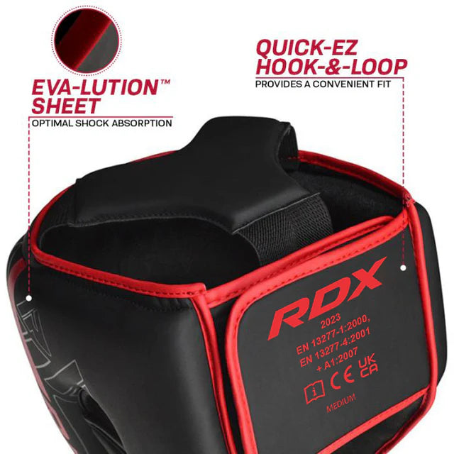 RDX F6 KARA Casque - Rouge