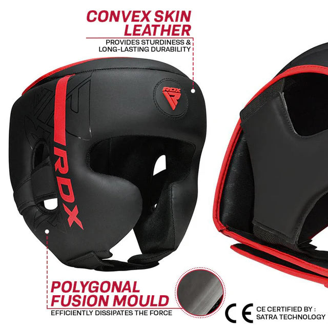 RDX F6 KARA Casque - Rouge