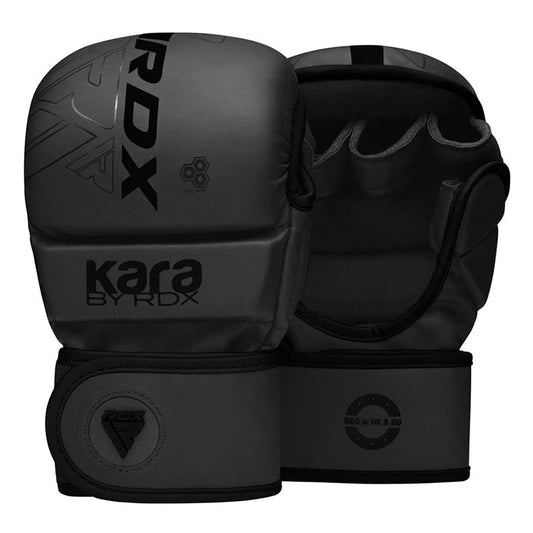 RDX F6 KARA MMA Sparring Handschuhe 7oz - Schwarz