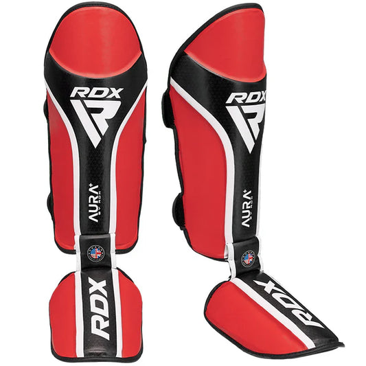 RDX Schienbeinschoner Aura Plus T-17 - Rot