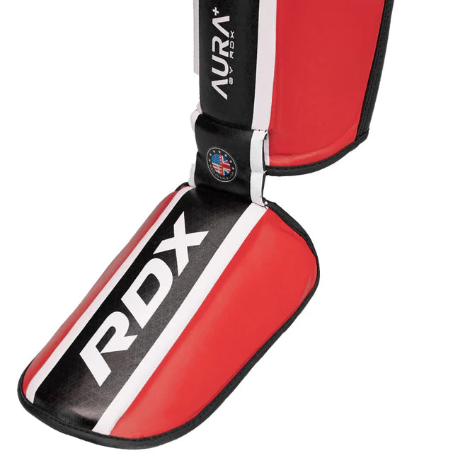RDX Schienbeinschoner Aura Plus T-17 - Rot