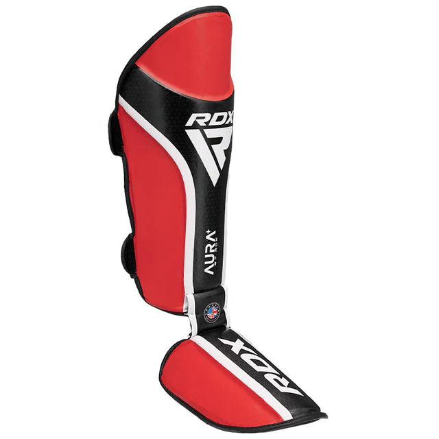 RDX Schienbeinschoner Aura Plus T-17 - Rot