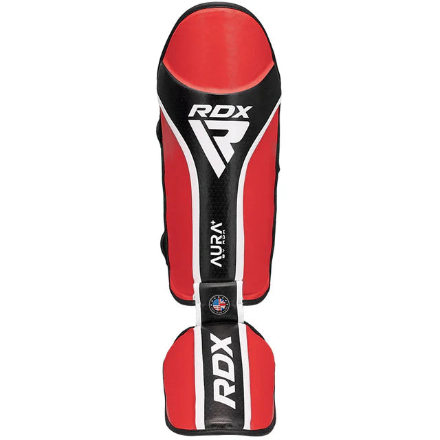 RDX Schienbeinschoner Aura Plus T-17 - Rot