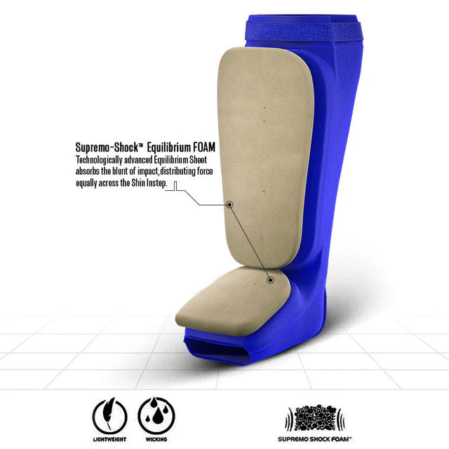 RDX SIB Gepolsterte SchienbeinSchützenr OEKO-TEX® Standard 100 certified - Blau