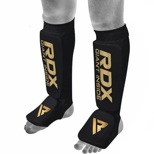 RDX SI Gepolsterte Schienbeinschützer OEKO-TEX® Standard 100 certified - Schwarz