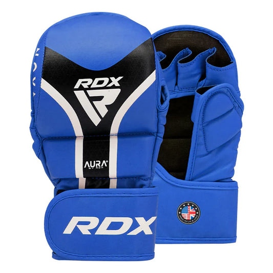 RDX Gants MMA Shooter Aura Plus T-17 - Bleu