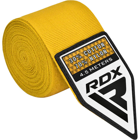 RDX WX 4.5 Fasce Per Mani Da Boxe Professionali - Gialle