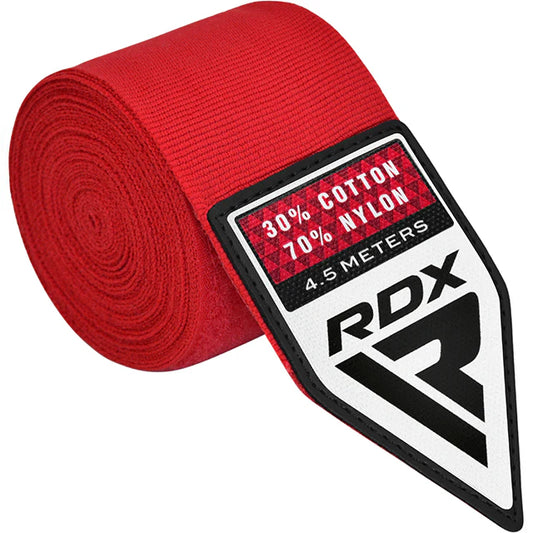 RDX WX 4.5 Fasce da boxe professionali - Rosse