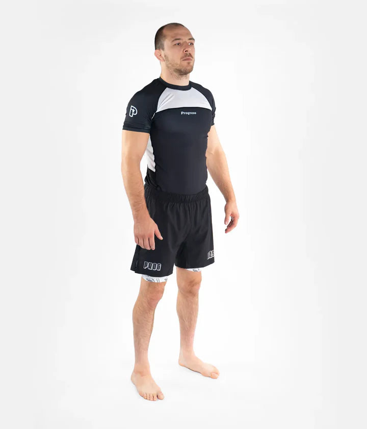 Progress Shroom Rashguard - Schwarz