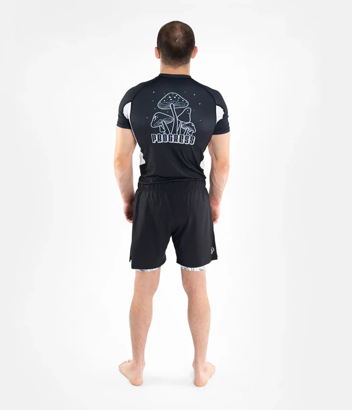 Progress Shroom Rashguard - Schwarz